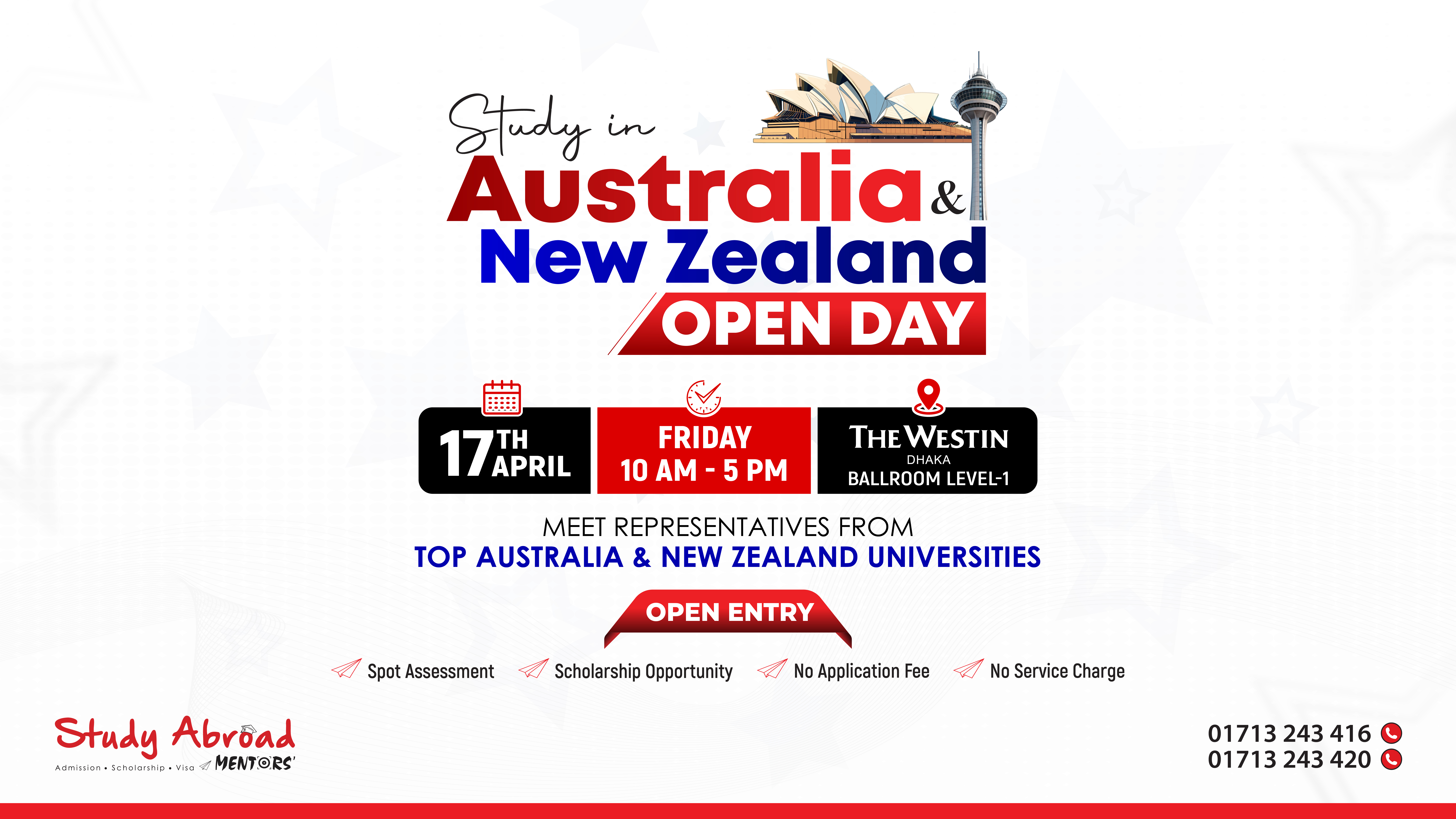Study in Australia & New Zealand Open Day
