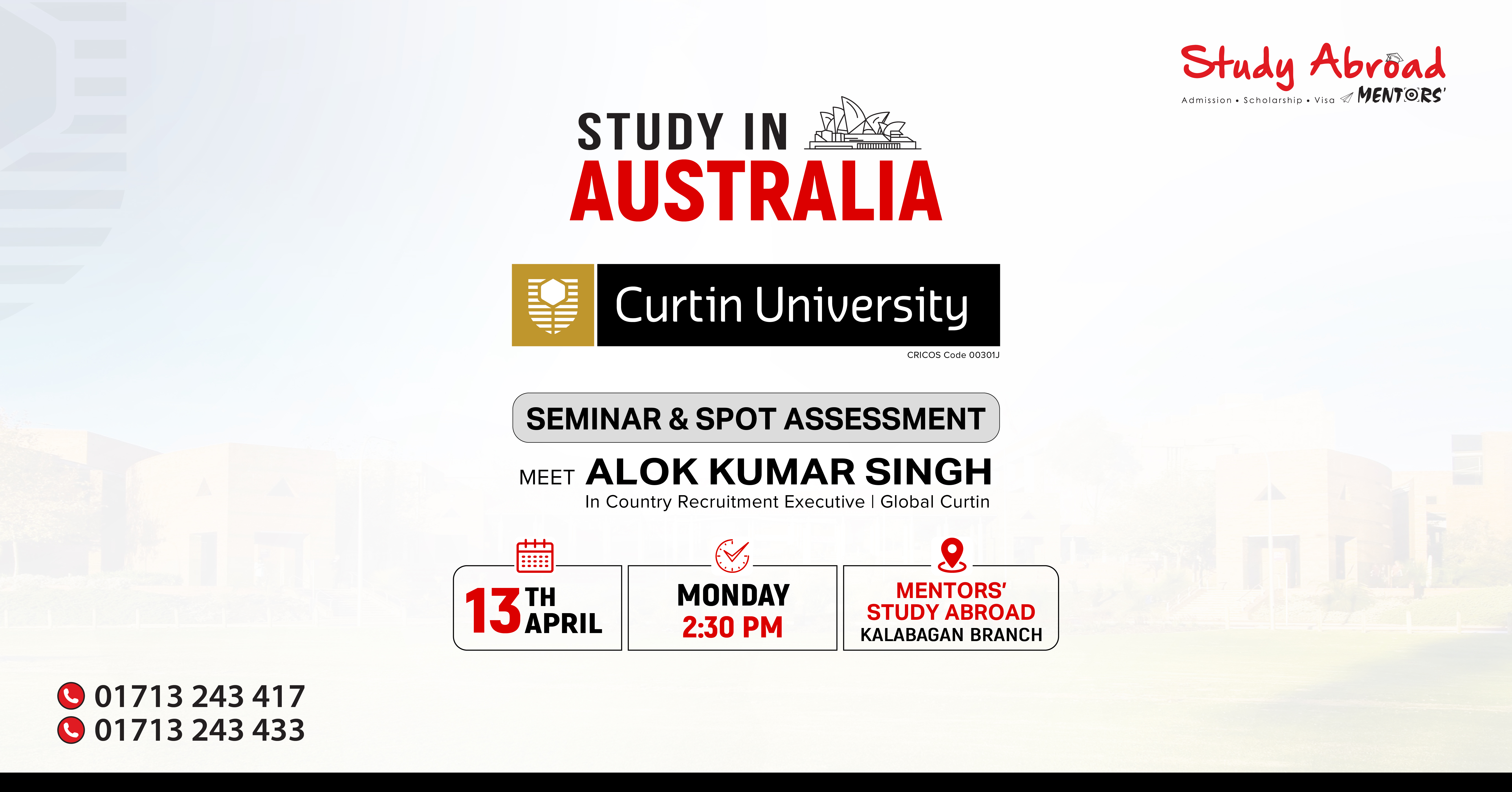 Spot Assessment: Curtin University